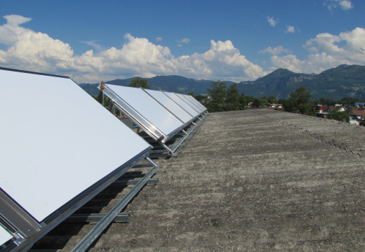 Solaranlage aufgeständert