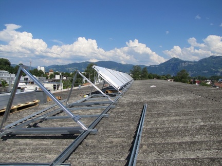 Vorbereitung Solarmontage