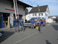 Schulung bei Gebr. Lüchinger AG, Widnau